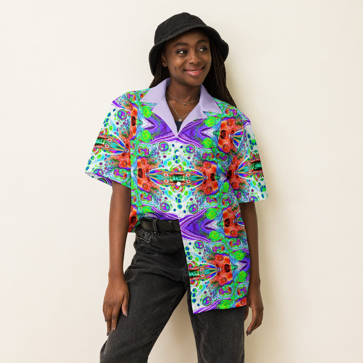 {NEW} TRIP ON DRIP X JALAQA - UNISEX BUTTON UP